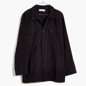 Madewell military shirt jacket